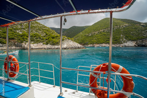 boat excursion in Zakynthos