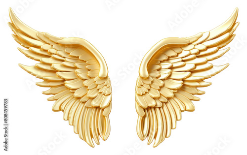 PNG Angel wings gold jewelry white.