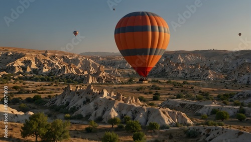 colored balloons in cappadocia