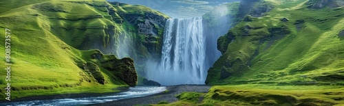 The Roar of Skogafoss: Immersing Yourself in the Beauty of a Powerful Waterfall