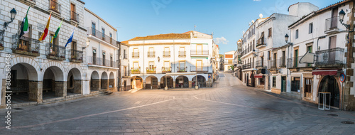 Spain Square, Montanchez, Caceres, Extremadura
