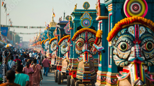 jagannath rath yatra, makar sankranti, diwali, lohri indian traditional festival background 