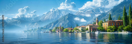 Historic Hallstatt by the Lake, Iconic Austrian Village with Alpine Scenery, Perfect Travel Destination in Europe
