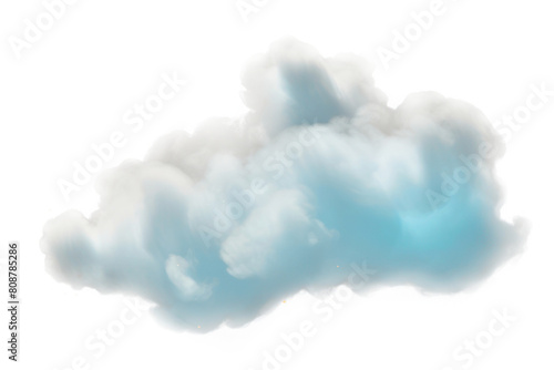 PNG Small pastel blue cloud fog sky nature black background.