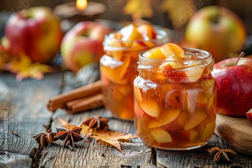 Apple jam with cinnamon vibe