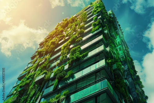 The electric buzz of a green building harnesses sustainability