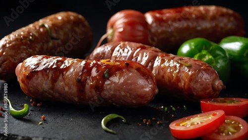 Discada carnivores sausages chorizo ground meat 