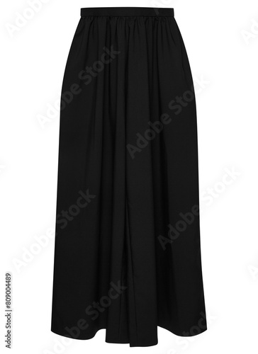 black dress isolated on white