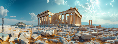 Acropolis is a destroyed museum located in the city of AthensAcropolis is a destroyed museum located in the city of Athens