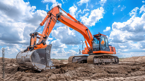 Large Machines Operating in Dirt