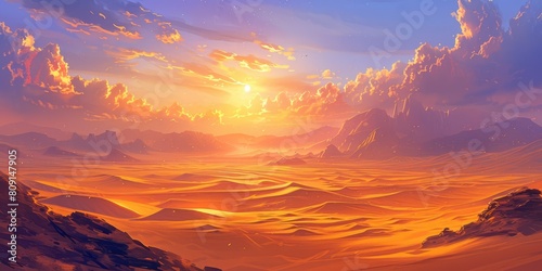 Eternal Sands: A Desert Odyssey