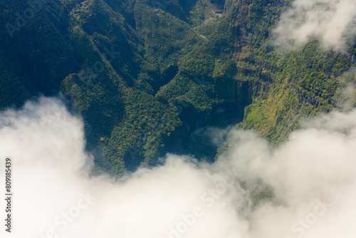 paysage de Salazie, ile de la réunion