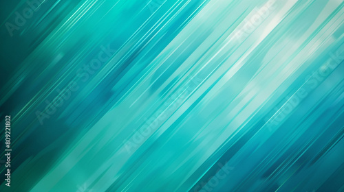 Vibrant abstract background featuring diagonal gradient from teal to aquamarine