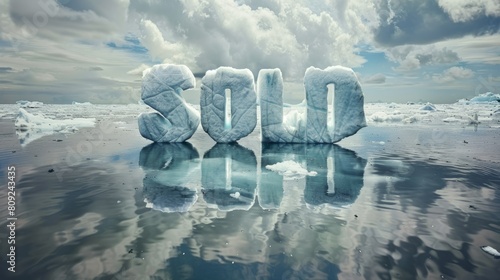 Iceberg Sold concept art poster.