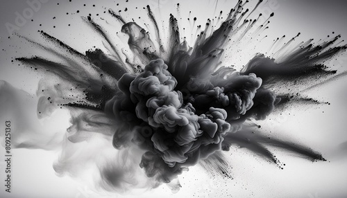 spray charcoal charcoal burst splash splatter exhale smoke white dust abstract particles dust black texture powder powder black win explosion cloud air colours background explosion background white