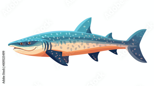Small leopard shark or catshark with spotty back an