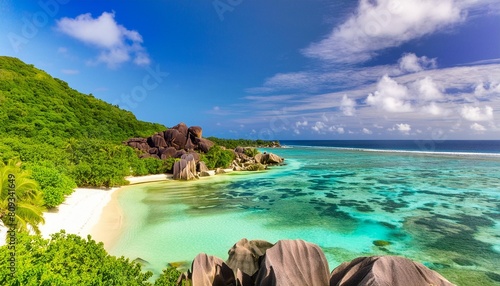the most beautiful beach of seychelles anse source d argent la digue island seychelles