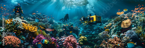 In-Depth Exploration: The Intricate and Fascinating Underwater World of Marine Biology Research