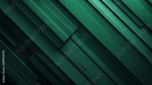 A dark green background with lines.