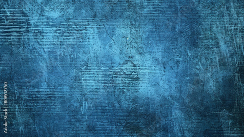 blue grunge concrete wall background