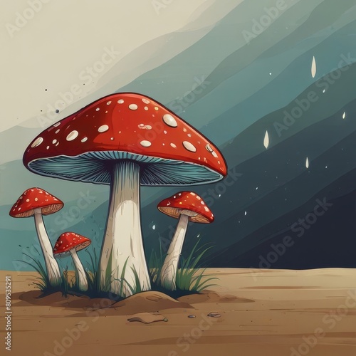 fly agaric mushroom