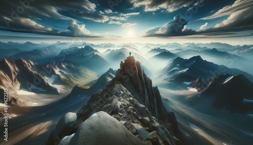 Lone-Explorer-Summit-View-Epic-Mountain-Landscape.