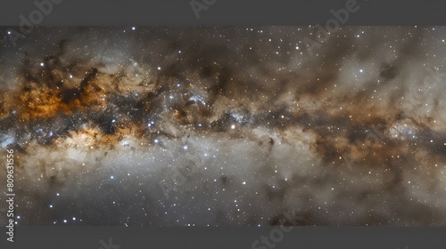 Vast Galactic Center Close-up