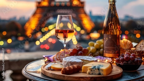 Paris is always a good idea. A beautiful evening enjoying wine and cheese with a view of the Eiffel Tower.