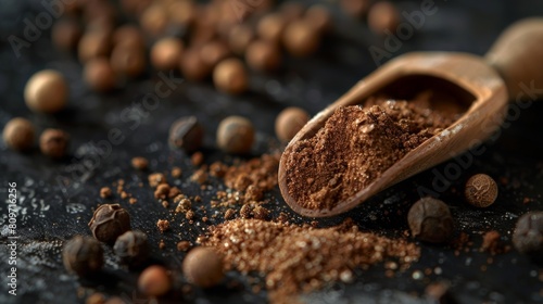 Basic and elegant spin of a slice of allspice