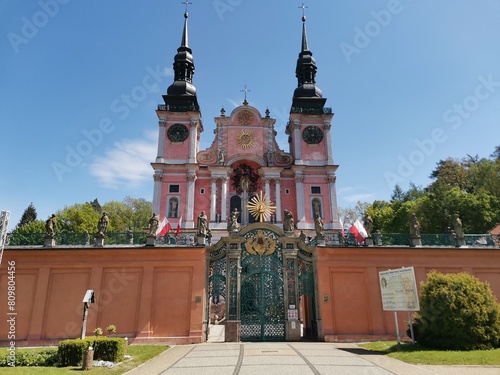 Święta Lipka. Bazylika Nawiedzenia Najświętszej Maryi Panny. Polska - Mazury - Warmia.