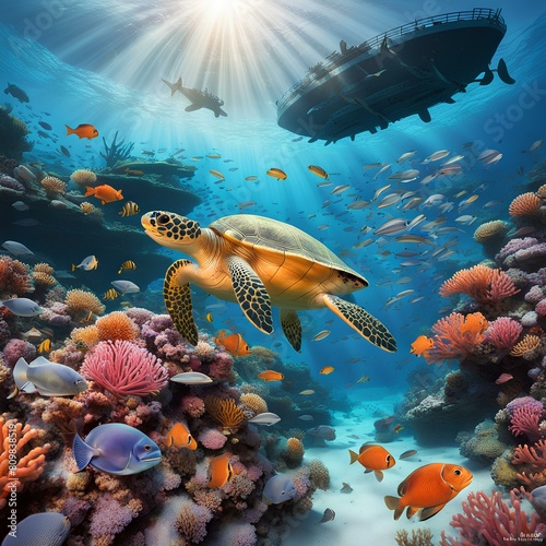 Under water world 