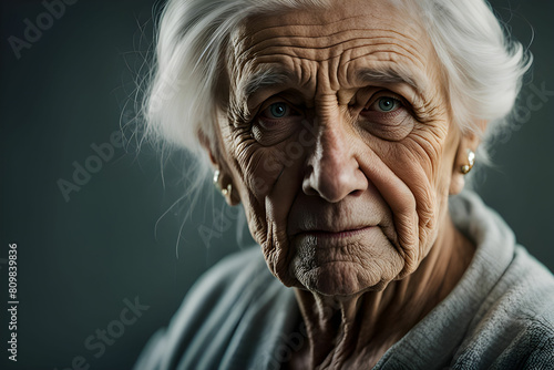 wrinkles old age generate ai
