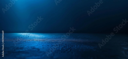 Blue abstract glowing background.