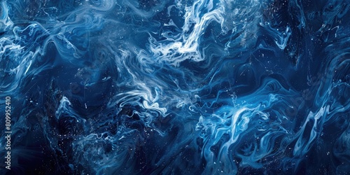 Detailed close up of a blue and white substance. Perfect for scientific or medical concepts