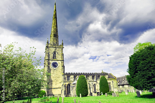 St Wystan's Church, Repton, Derbyshire.