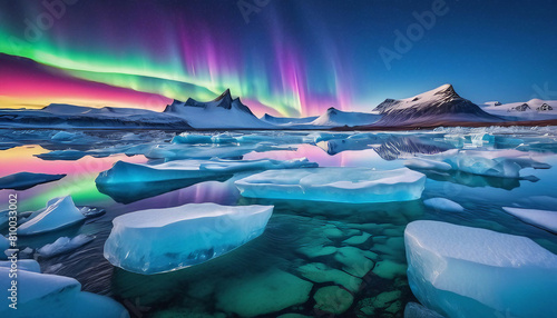  Icelandic Glacier Lagoon A Frozen Wonderland