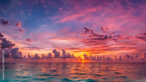 colorful-sunset-over-ocean-on-maldives