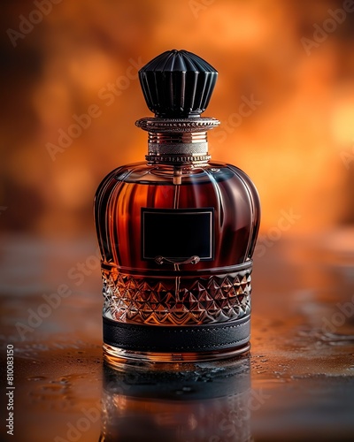 perfume de luxo em fotografia estilizada