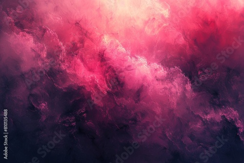 Abstract cloud-like texture with vivid shades of pink and purple creating an ethereal background