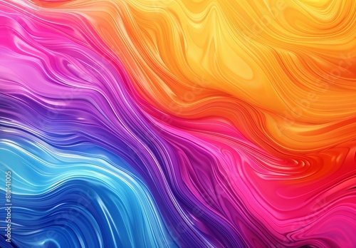 This image features a swirling pattern with a mix of hot and cool tones creating a vibrant abstract background