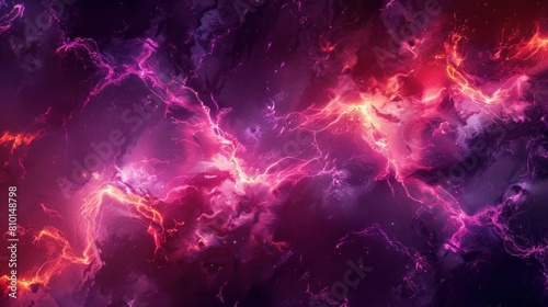 Glowing Poison Energy Effect Background