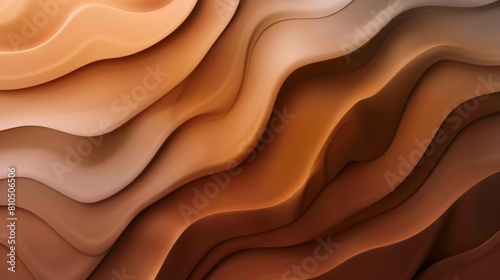 Vibrant digital background with sand, umber, blush, and espresso colors for tech, AI, data, and graphics.