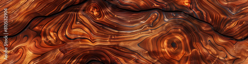 Seamless varnished wallnut wood texture, Table texture