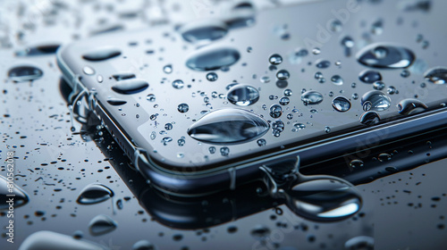 Nano liquid screen protector applied directly to the screen's surface, forming an invisible barrier that repels water, oil, and dirt for long-lasting cleanliness.