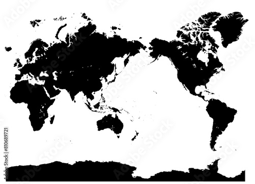 世界地図（2）