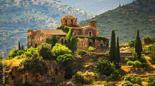 Ancient religious communities in a place resembling Crete or Greece.