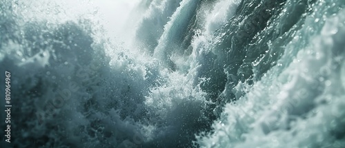 Powerful waters of Niagara Fall