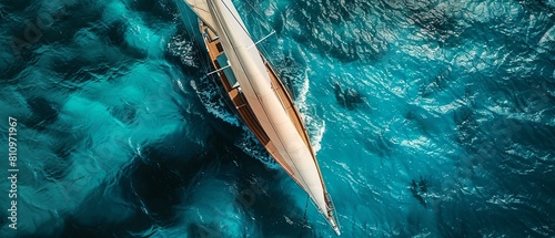 Classic sailing yacht