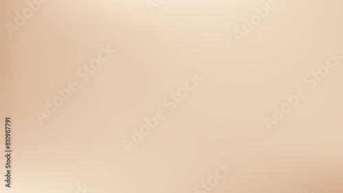 Nude beige bg. Neutral warm color gradation background. Abstract ivory wallpaper. Modern simple blur banner. Trend minimalist smooth coffee effect for presentation cover. Calm trendy luxury graphic.