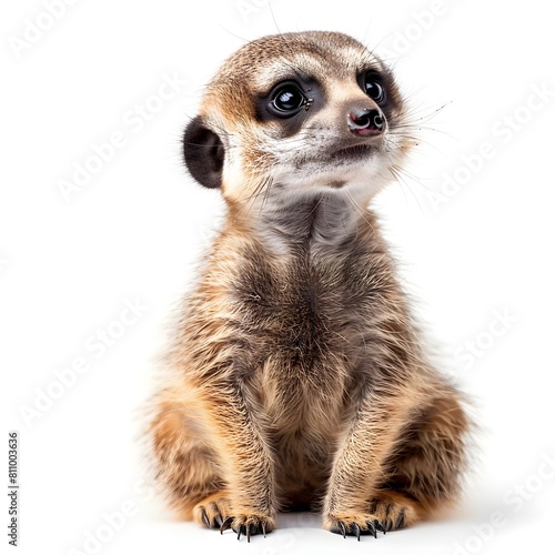 meerkat standing on a stick Generative AI